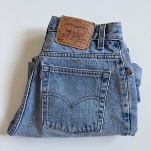 Levi's Women's High Rise Light Blue Denim Jeans